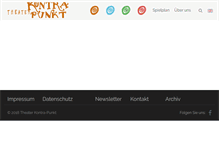 Tablet Screenshot of kontra-punkt.de